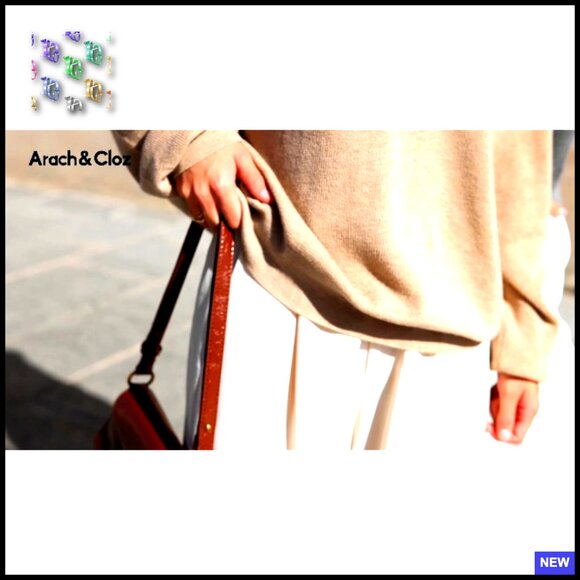 Wool Blend Crew Neck Pullover Sweater Classic Loose Fit Fall Winter Layering - Picture 7 of 7